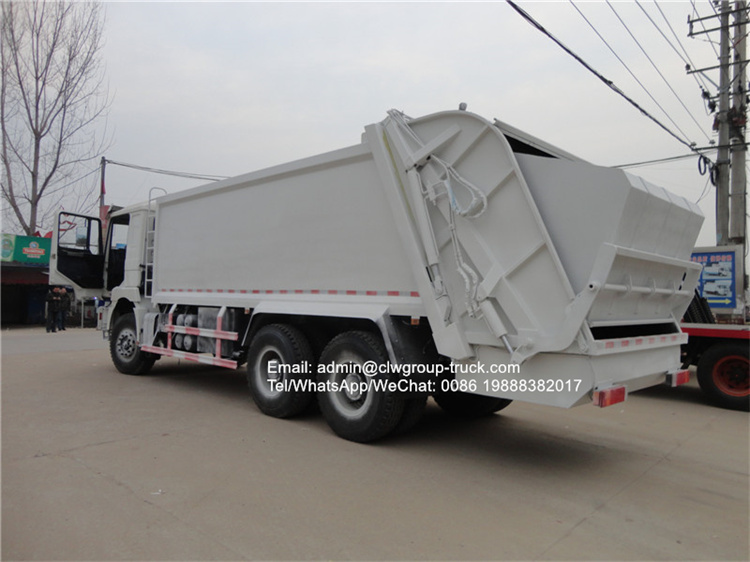 Shacman 16m3 compactor garbage truck