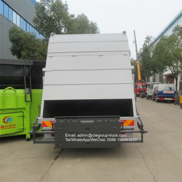 dongfeng tianjin 12 tons refuse compactor garbage truck