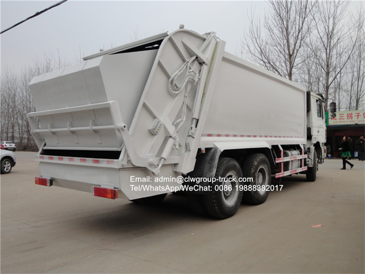 Shacman 16m3 compactor garbage truck