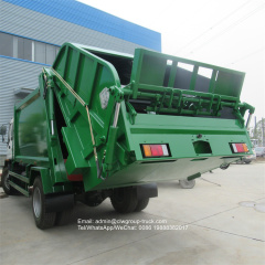 Isuzu 205hp 10m3 12m3 14m3 garbage compactor truck for sale