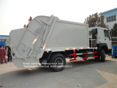 Sinotruk howo 266hp 290hp 14cbm 12cbm waste bin compactor