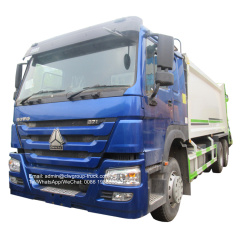 howo 18m3 waste compactor truck