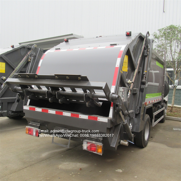 ISUZU 130HP 5CBM garbage compactor truck