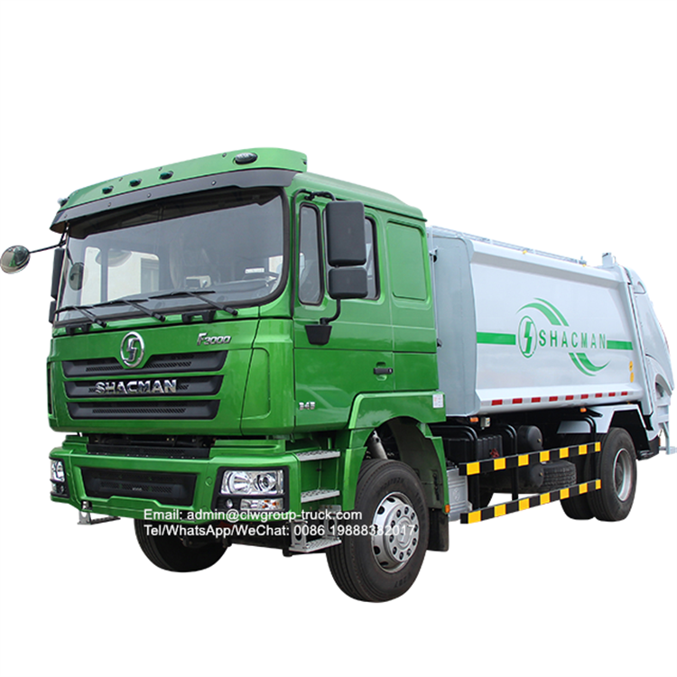 Shacman 15m3 rubbish collector vehicle