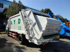 Dongfeng 7m3 compactor garbage truck for sale