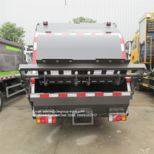 ISUZU 130HP 5CBM garbage compactor truck
