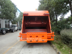 dongfeng 190hp 10tons rear loader garbage truck