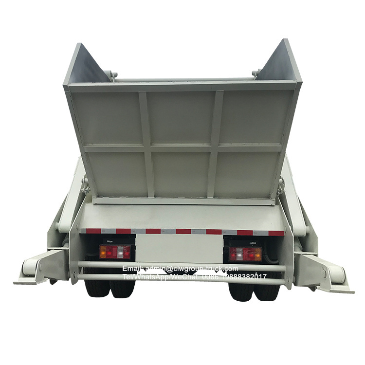 sinotruk howo 8-10m3 skip bin truck
