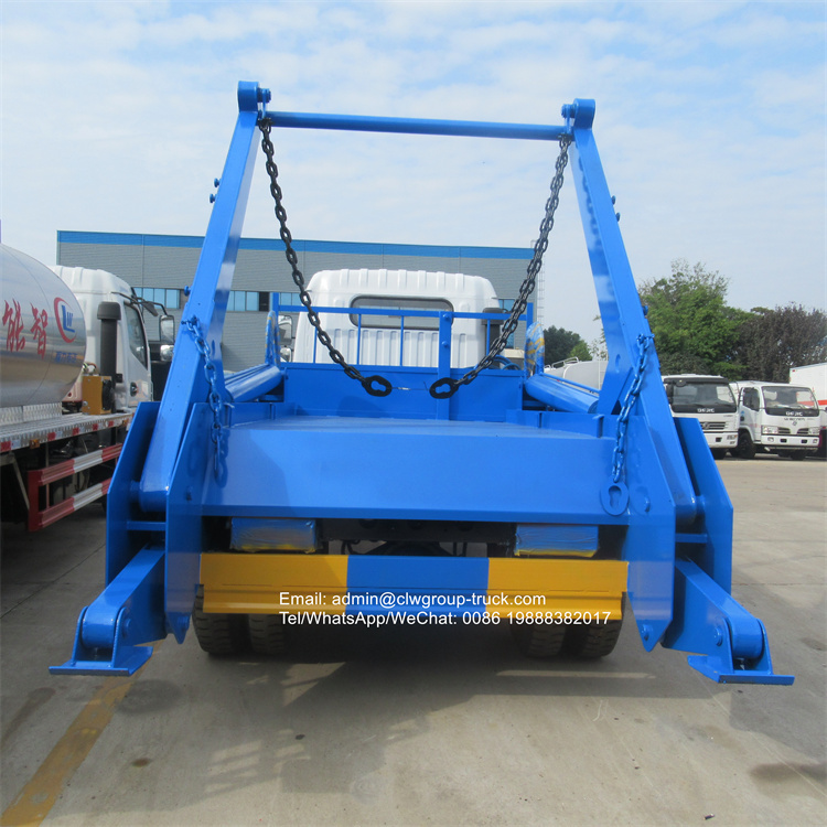 dongfeng 5m3 mini garbage collector truck