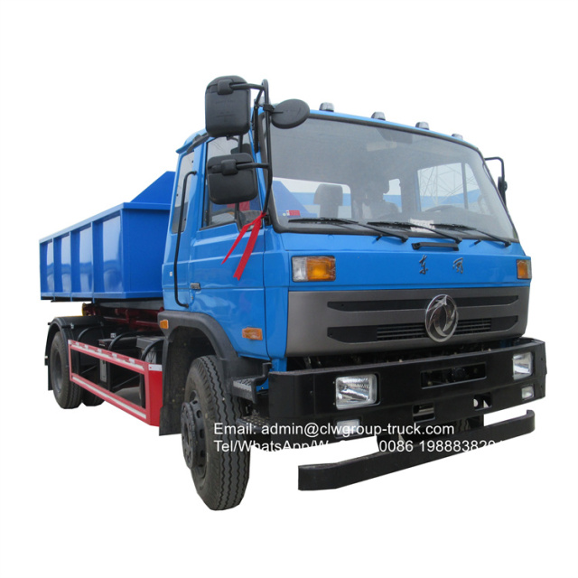 Dongfeng 10-15m3 hook arm truck for sale