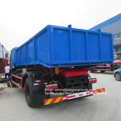 Dongfeng 10-15m3 hook arm truck for sale