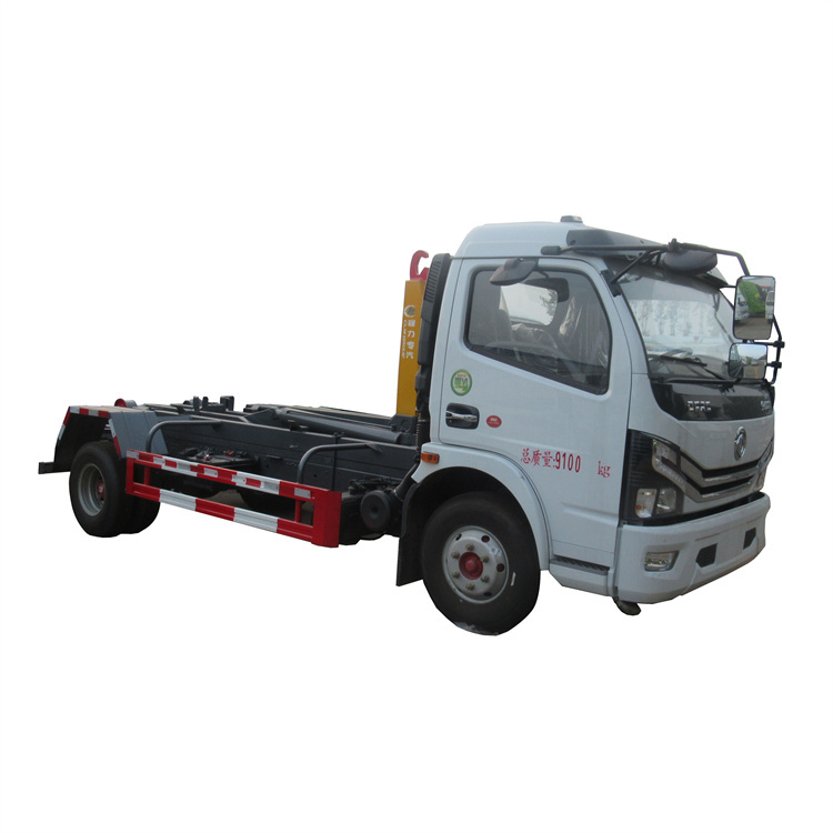 dfac mini hook lift rear loader garbage truck