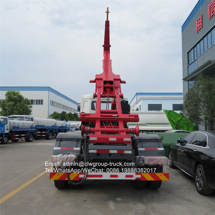 Dongfeng 6x4 25ton roll on roll off garbage truck