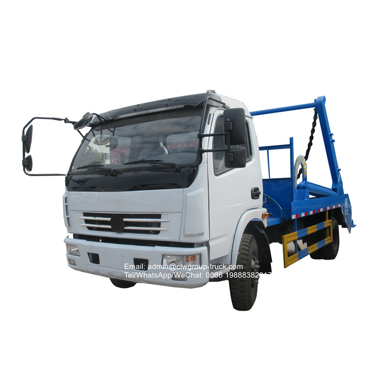 dongfeng 5m3 mini garbage collector truck