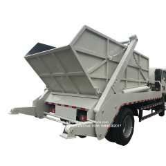 sinotruk howo 8-10m3 skip bin truck