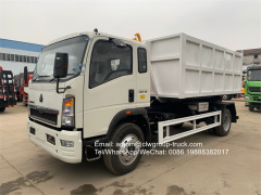 Sinotruk howo 10tons hook lift bin truck