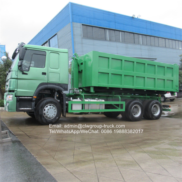 Sinotruk howo hook arm lifting 20 ton truck