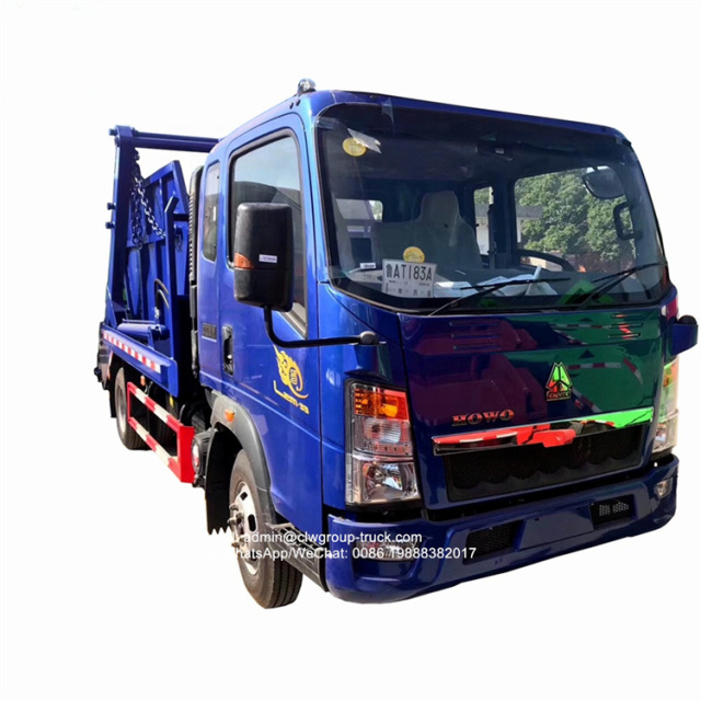 sinotruk howo 4m3 skip loader