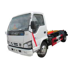 Isuzu 4 tons hook loader garbage truck