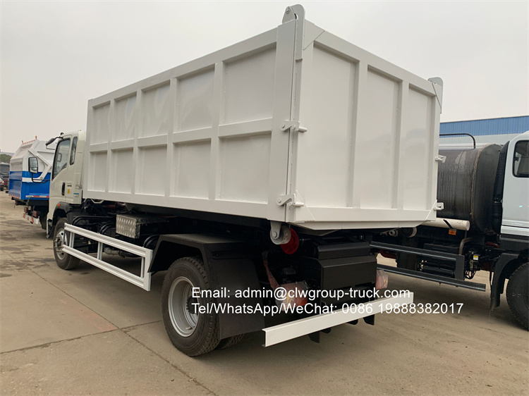 Sinotruk howo 10tons hook lift bin truck