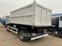 Sinotruk howo 10tons hook lift bin truck