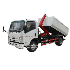 Isuzu 190hp hook loader garbage truck
