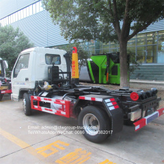 Foton 2.5m3 3m3 hook lift garbage truck
