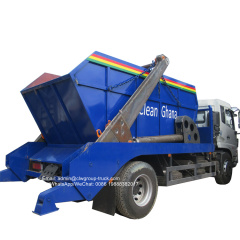 dongfeng rear loading bin truck 10tons