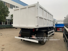 Sinotruk howo 10tons hook lift bin truck