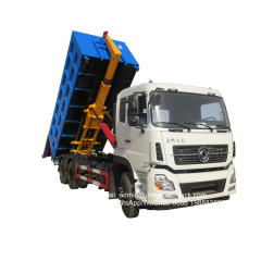 Dongfeng 6x4 20tons 10 wheeler hooklift garbage truck