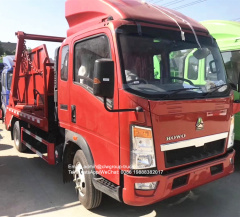 sinotruk howo 4m3 skip loader