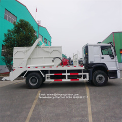 sinotruk 10m3 266hp skip garbage truck
