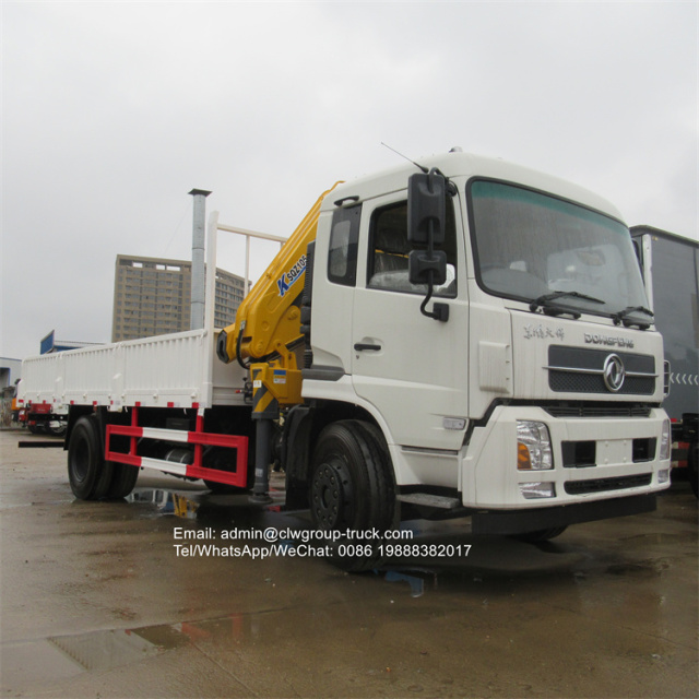 dongfeng hydraulic fold arm 6.3ton 8 ton