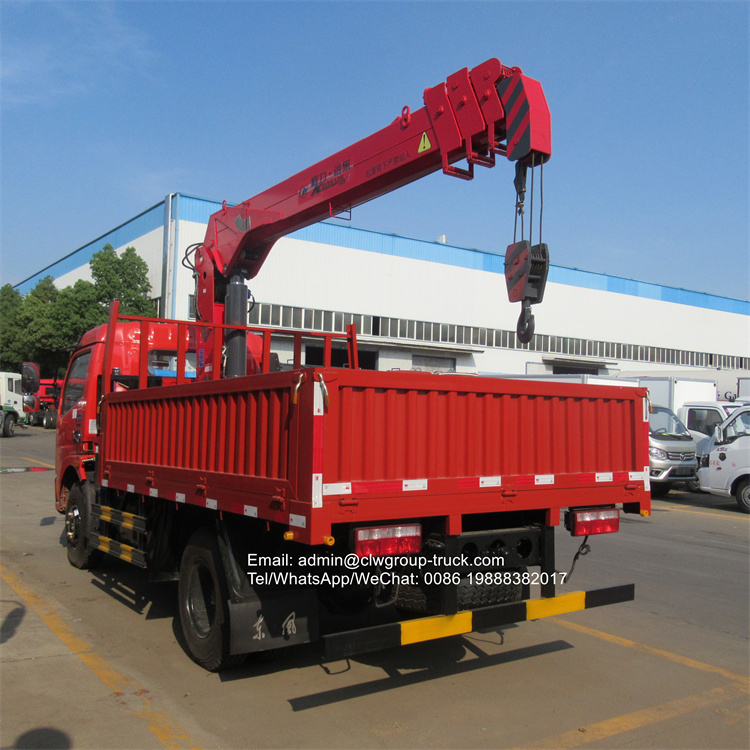 dongfeng 120hp telescopic crane for sale