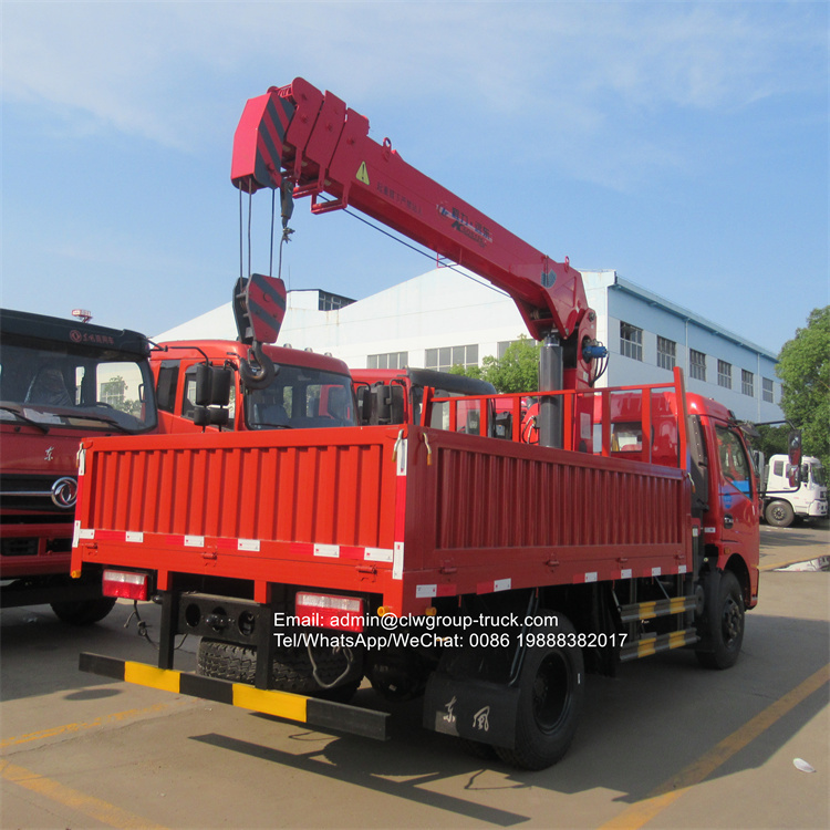 dongfeng 120hp telescopic crane for sale