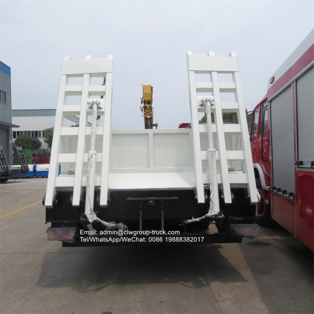 Isuzu 6x4 10 wheeler boom stick 10 ton mobile crane