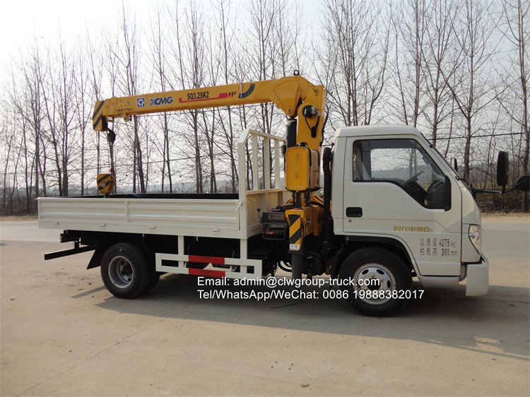 Foton forland mini truck crane 2tons 3.2ton