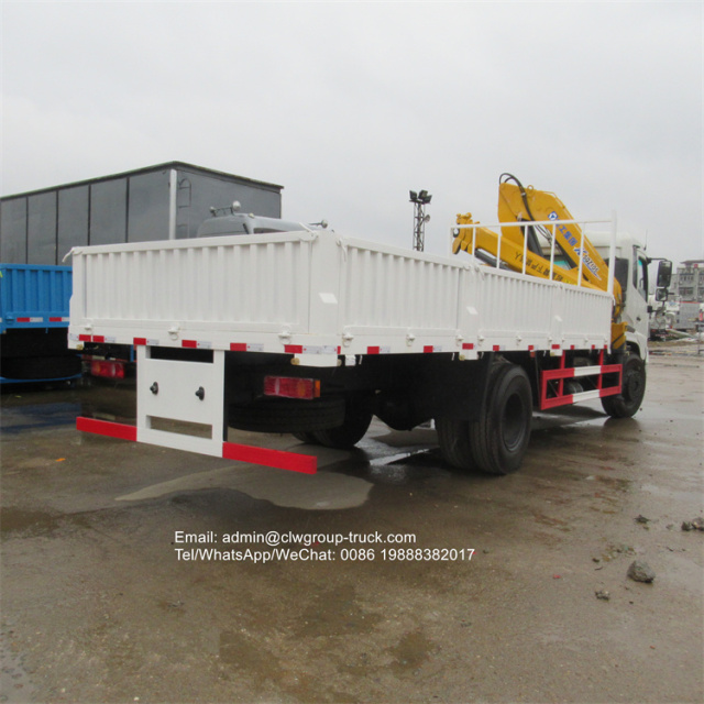 dongfeng hydraulic fold arm 6.3ton 8 ton