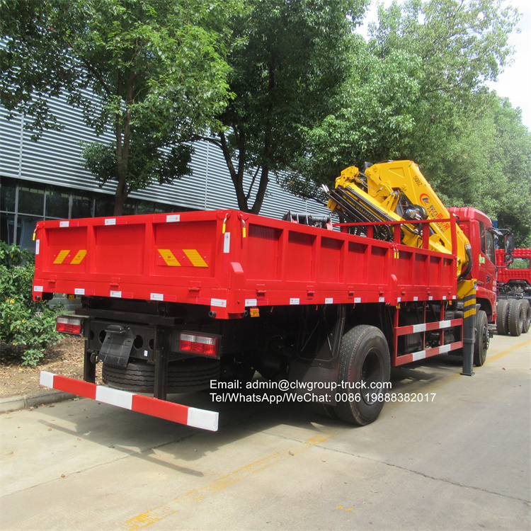 Dongfeng knuckle crane 8 tons price