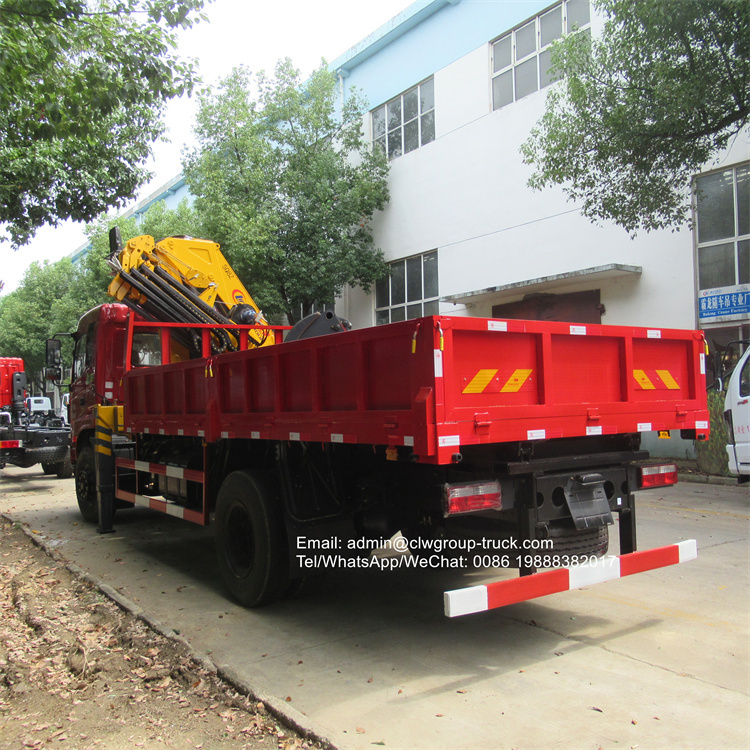 Dongfeng knuckle crane 8 tons price