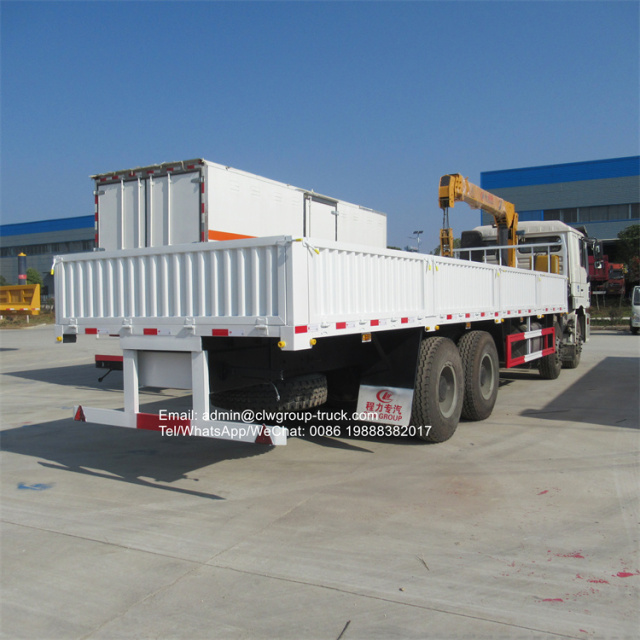 Shacman 12 wheeler 16ton telescopic truck crane