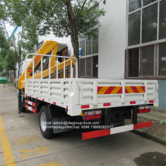 dongfeng 3.2ton knuckle crane for sale