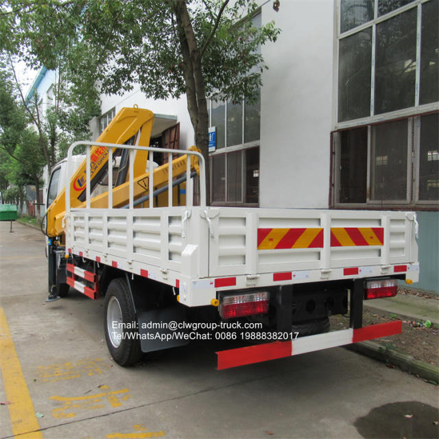 dongfeng 3.2ton knuckle crane for sale