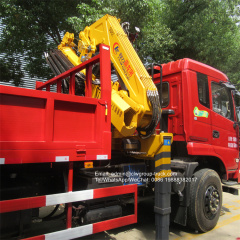 Dongfeng knuckle crane 8 tons price