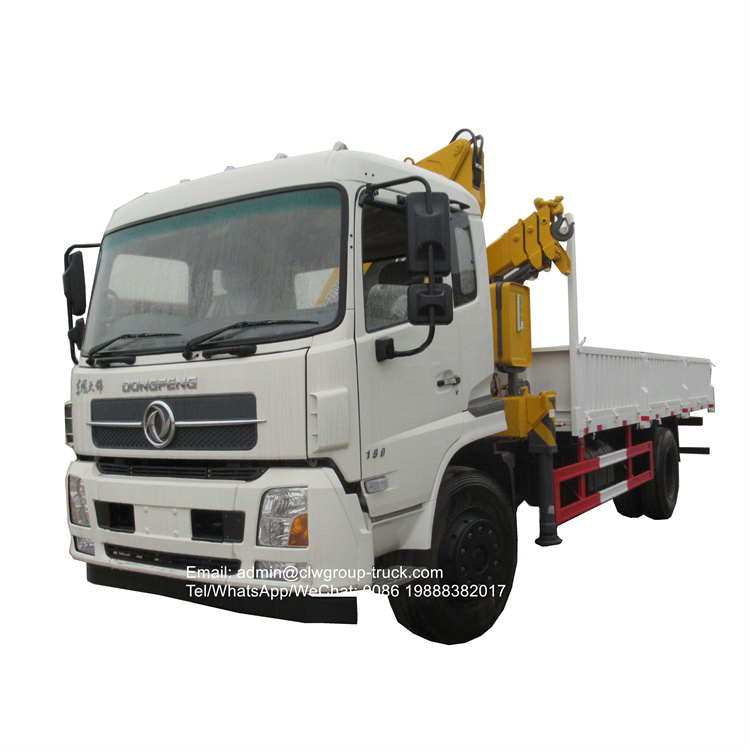 dongfeng hydraulic fold arm 6.3ton 8 ton
