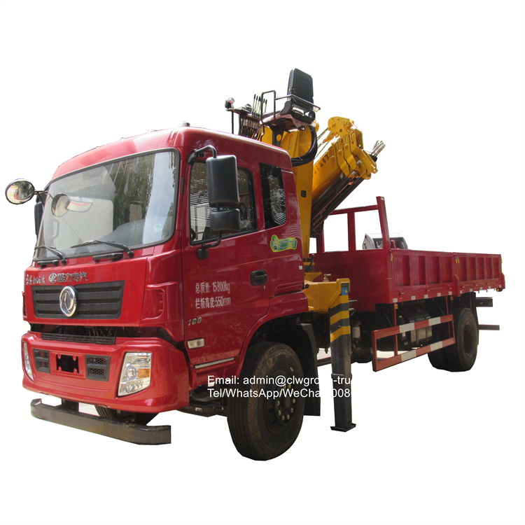 Dongfeng knuckle crane 8 tons price