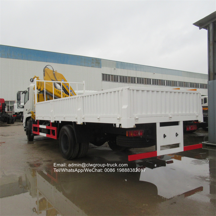 dongfeng hydraulic fold arm 6.3ton 8 ton