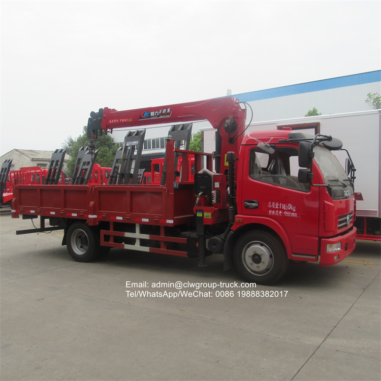 dongfeng 120hp telescopic crane for sale