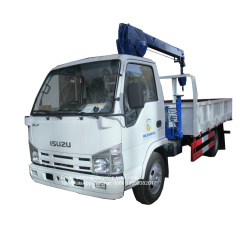 Isuzu 2 tons 3.2tons telescopic truck crane