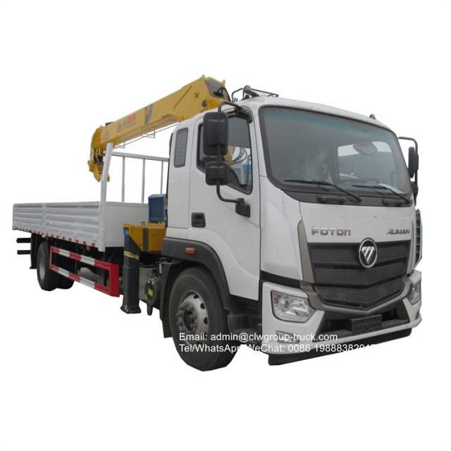 Foton 5 ton mobile crane truck for sale